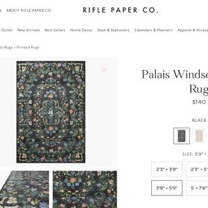 Rifle Paper Co. Rug